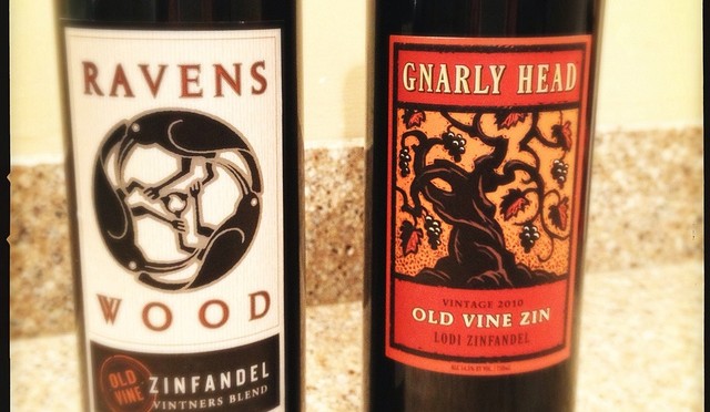Ravenswood Vintner’s Blend Old Vine Zinfandel vs. Gnarly Head Old Vine Zinfandel